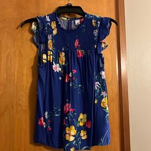 Small old navy floral top